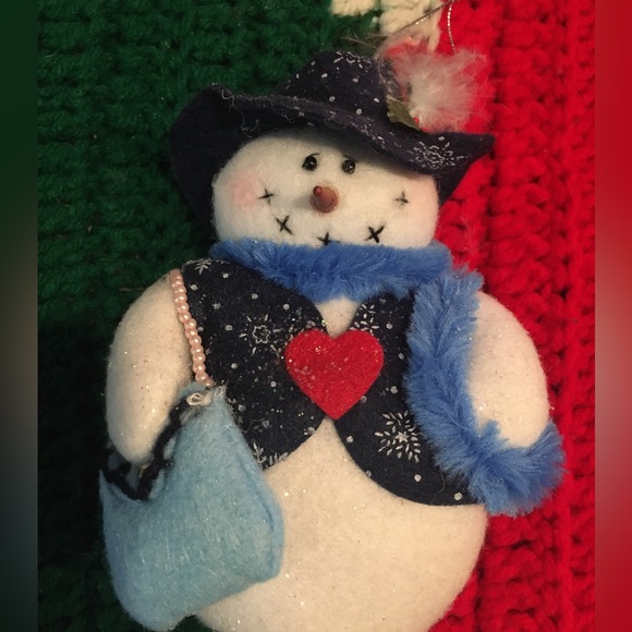 SnowFlake ❄️ Snowman ⛄️ Ornament - Picture 10 of 11